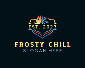 Cold - Hot Cold Ventilation logo design