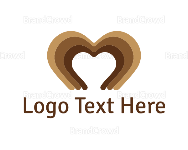 Brown Heart Logo