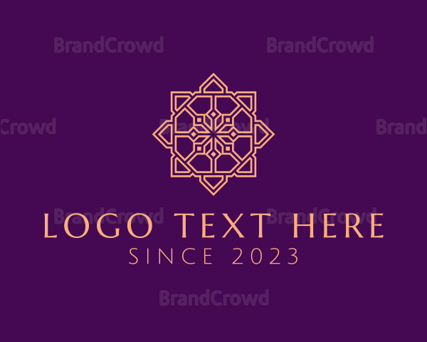 Decorative Moroccan Tile Logo