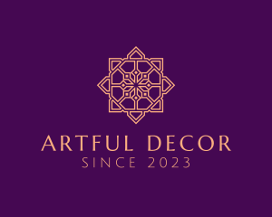 Decorative Moroccan Tile logo design