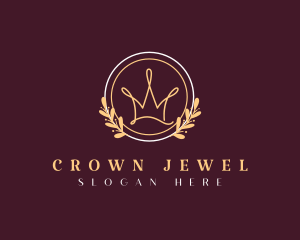 Pageantry - Premium Crown Pageant logo design