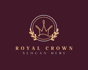 Majesty - Premium Crown Pageant logo design