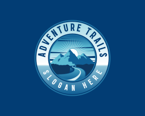 Mountain Outdoor Travel logo design