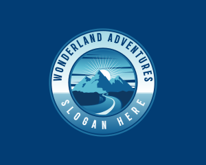 Mountain Outdoor Travel logo design