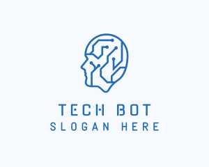 IT Artificial Intelligence logo design