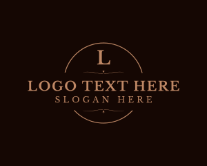 Letter Gh - Simple Round Business logo design