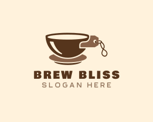 Coffee Mug Price Tag logo design