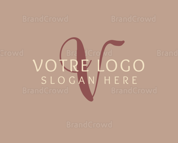 Luxury Cosmetics Fashion Logo