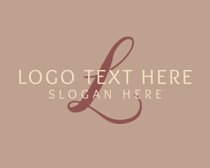 Luxury - Luxury Cosmetics Fashion logo design