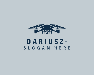 Aerial - Quadrotor Drone Videography logo design