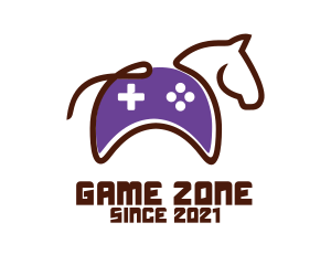 Esport Horse Console logo design