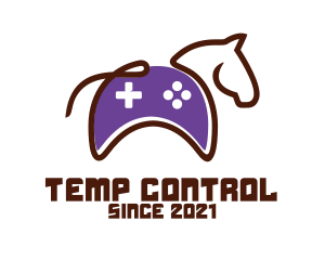 Esport Horse Console logo design