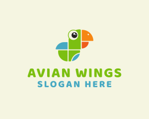 Avian Baby Bird  logo design