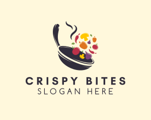 Fried - Healthy Fresh Cuisine logo design