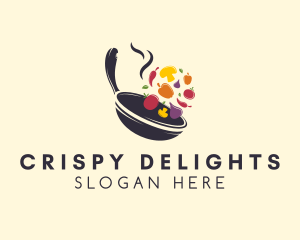 Fried - Healthy Fresh Cuisine logo design