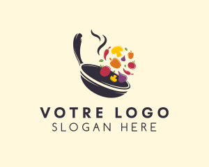 Dish - Healthy Fresh Cuisine logo design