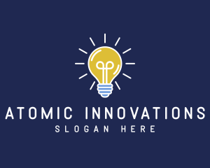 Light Bulb Idea logo design