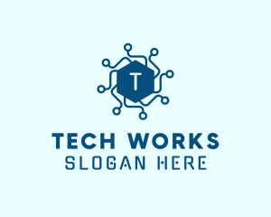 Tech Circuit Software logo design