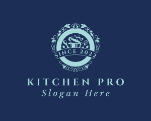 Cuisine Kitchen Cooking logo design