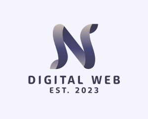 Web - Web Developer Letter N Business logo design