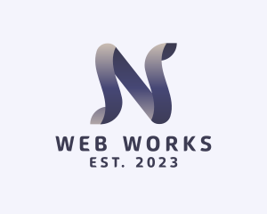 Web - Web Developer Letter N Business logo design