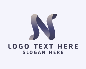 Web Developer Letter N Business Logo