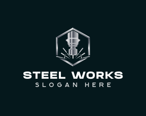 Industrial Laser Cutter logo design