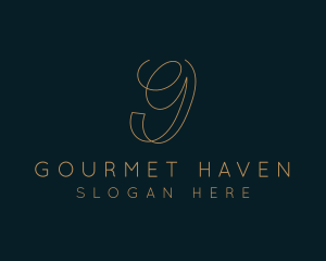 Elegant Boutique Letter G logo design