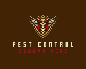 Bee Sting Shield logo design