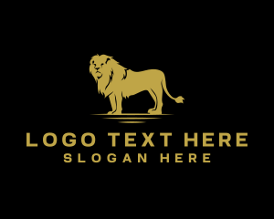 Boutique - Luxury Lion Deluxe logo design