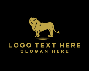 Luxury Lion Deluxe Logo