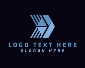 Payment Service - Logistic Arrow Delivery Express logo design