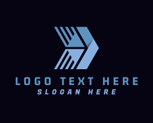 Processing - Logistic Arrow Delivery Express logo design