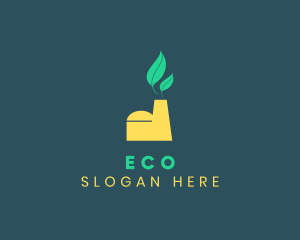Plant - Eco Factory Production logo design
