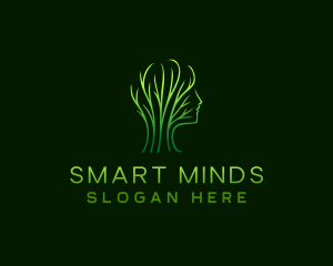 Eco - Head Tree Neurologist logo design