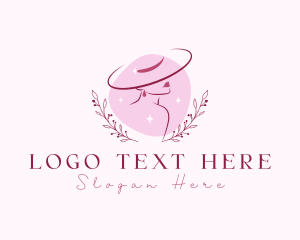 Hairdresser - Hat Beauty Fashion logo design