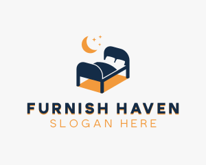 Furniture Bed Furnishing logo design