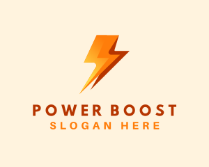 Electric Power Bolt logo design