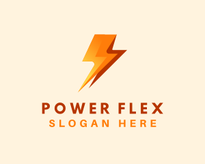 Electric Power Bolt logo design