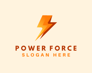 Electric Power Bolt logo design