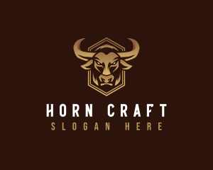 Bull Horn Ranch logo design