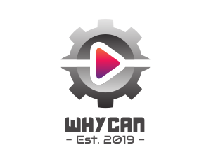 Play - Gear Multimedia Entertainment logo design