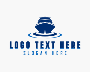 Cruise - Sailing Boat Cruise logo design