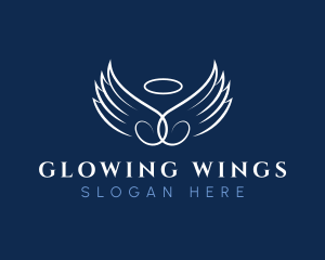 Angel Wings Charity logo design