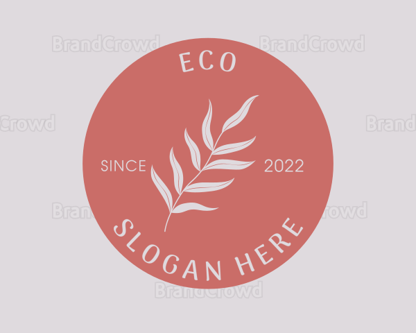 Leaf Cosmetics Nature Logo