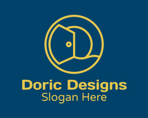 Interior Design Door Company  logo design