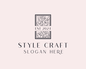 Styling - Floral Wedding Styling logo design