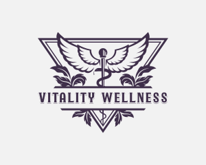 Caduceus Wellness Pharmacy logo design