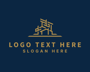 Residential - Architecture Property Construction logo design