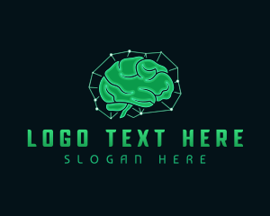 Mind - Circuit Brain Technology logo design